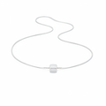 SILVER BLOCK SHAPE PENDANT