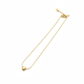 minimal heart shape pendant